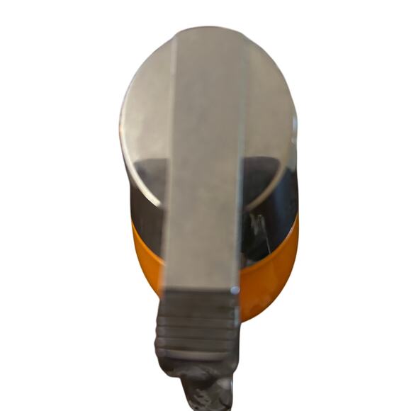 1960/70's Vintage Creamer or syrup Glass Dispenser Orange 6"T x 2" W - Picture 4 of 12